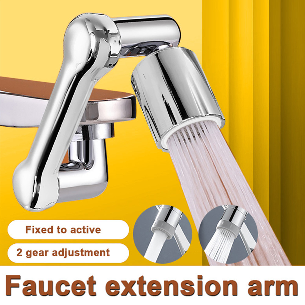 Jual Universal 1080 °Swivel Robotic Arm Swivel Extension Faucet Aerator ...