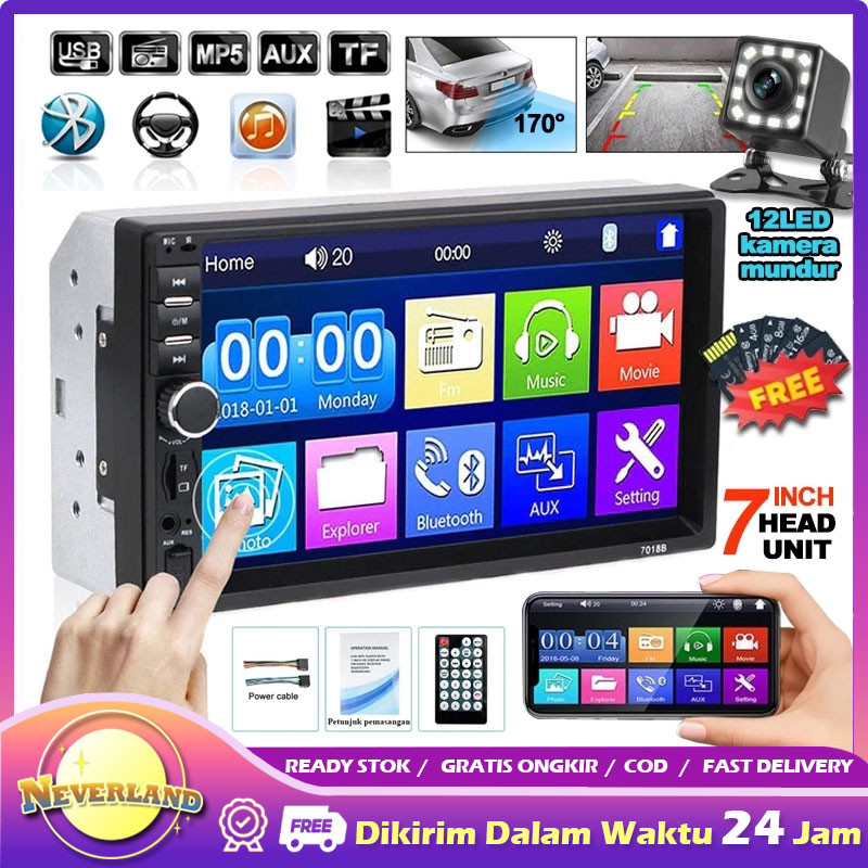 Jual Universal Head Unit 7 Inch Android MP5 Multimedia Player ...
