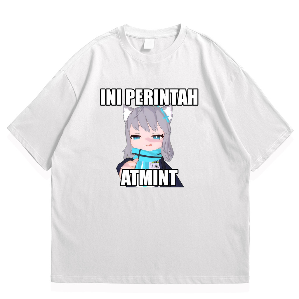 Jual KAOS IDOLAKU - Kaos INI PERINTAH ATMINT | Desain DTF untuk Pria ...