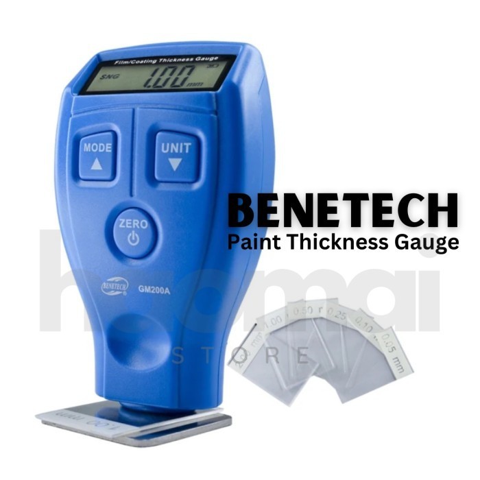 Jual Digital Paint Coating Thickness Gauge Benetech GM200A Alat Ukur ...