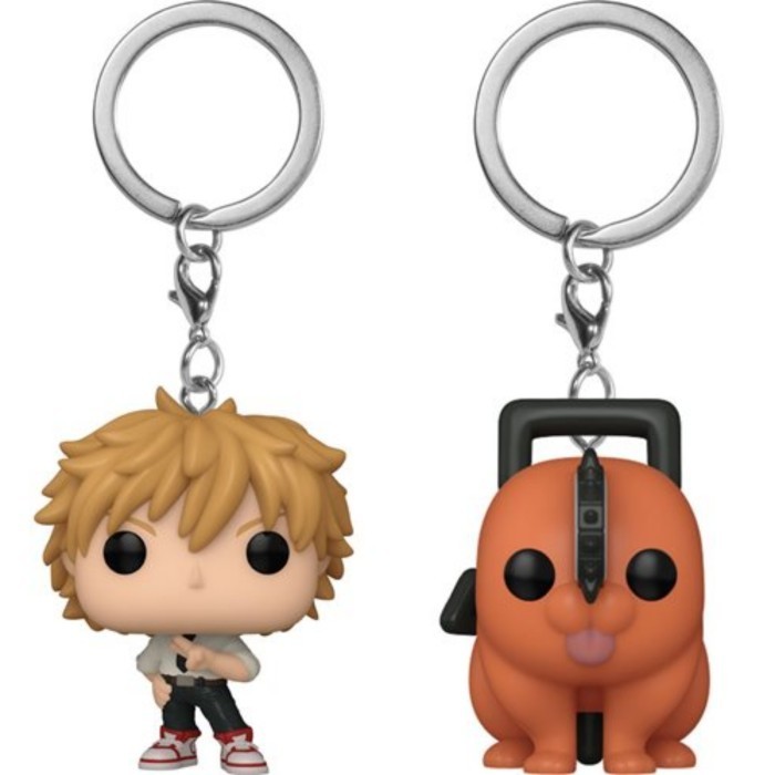 Jual ORIGINAL Funko Pop Pocket Keychain Chainsaw Man Denji Pochita
