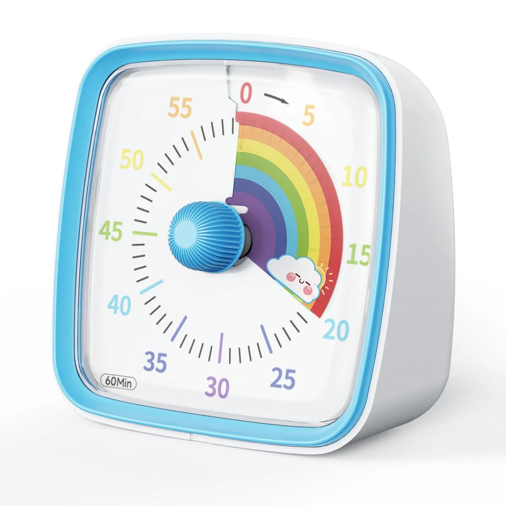 Jual Yunbaoit Visual Timer with Night Light, 60-Minute Countdown Timer ...