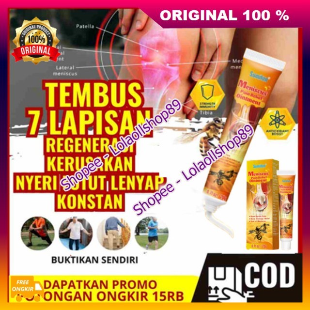 Jual Bee Venom Cream Meniscus Pain Relief Ointment Tembus 7 Lapisan ...