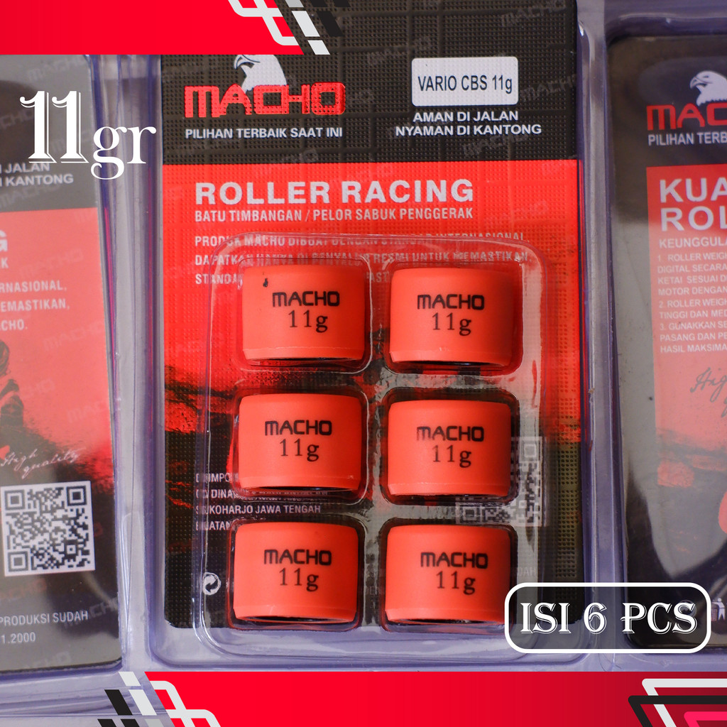 Jual Roller Racing 11 Gram Honda Vario CBS / 125 / 150 / Genio / PCX ...