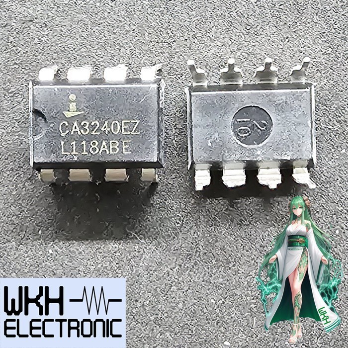 Jual CA3240AE CA3240E CA3240EZ CA3240 DIP8 BiMOS Dual Operational ...