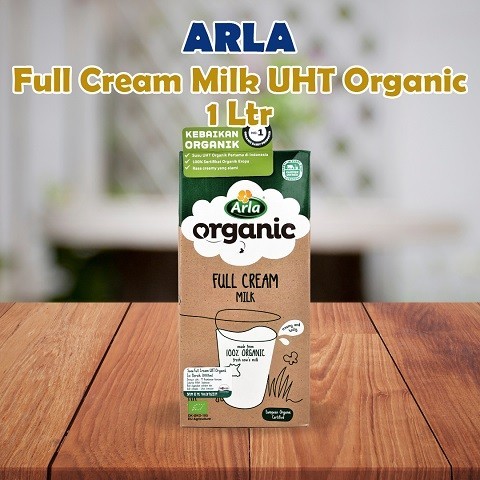 Jual Arla Full Cream UHT Organik 1 Liter | Shopee Indonesia