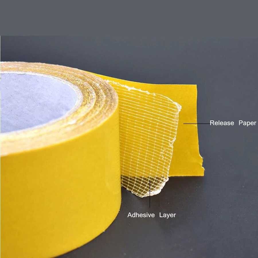 Jual Lakban Double Tape Kuning - Tempel Kuat Anti Copot Kuat ...