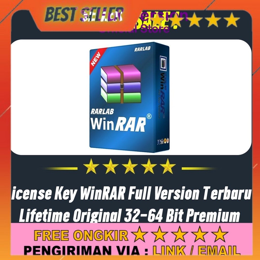 Jual Beli 1 Gratis 1 License Key WinRAR Full Version Terbaru Lifetime ...