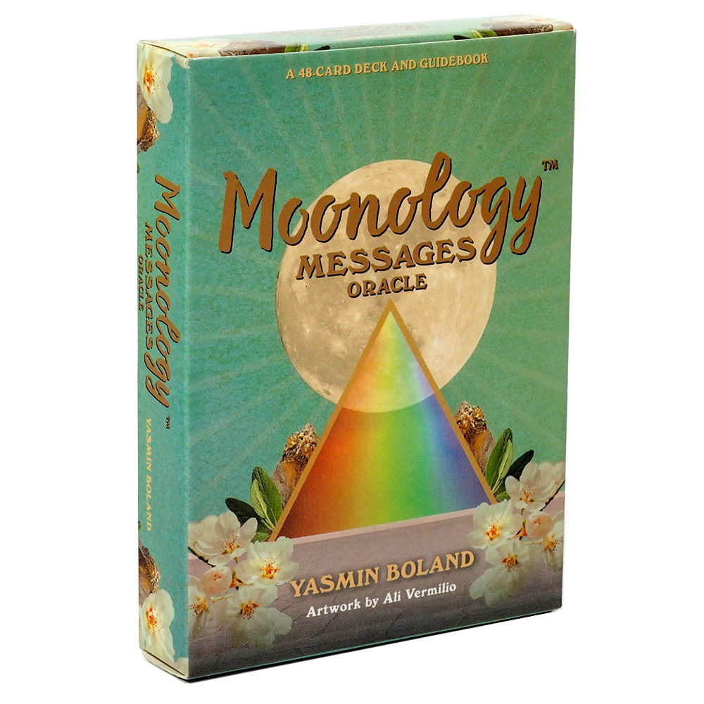 Jual New Moonology Messages Oracle 48 Cards Fate Divination Tarot Card ...