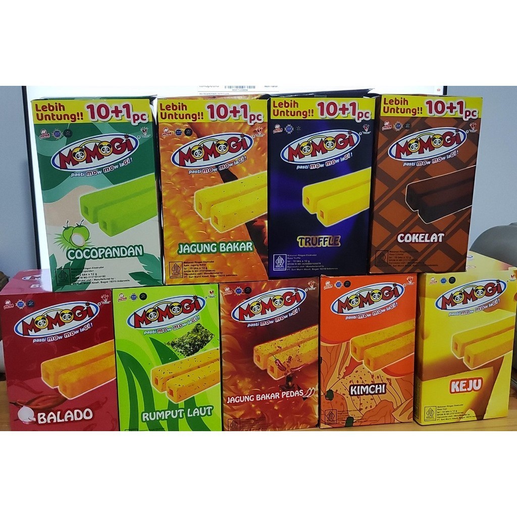 Jual Momogi Varian Rasa 12gr PAK | Shopee Indonesia