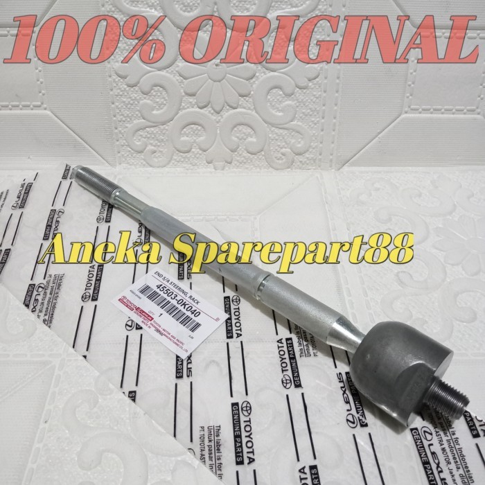 Jual rack end long tie rod toyota innova reborn original japan | Shopee ...