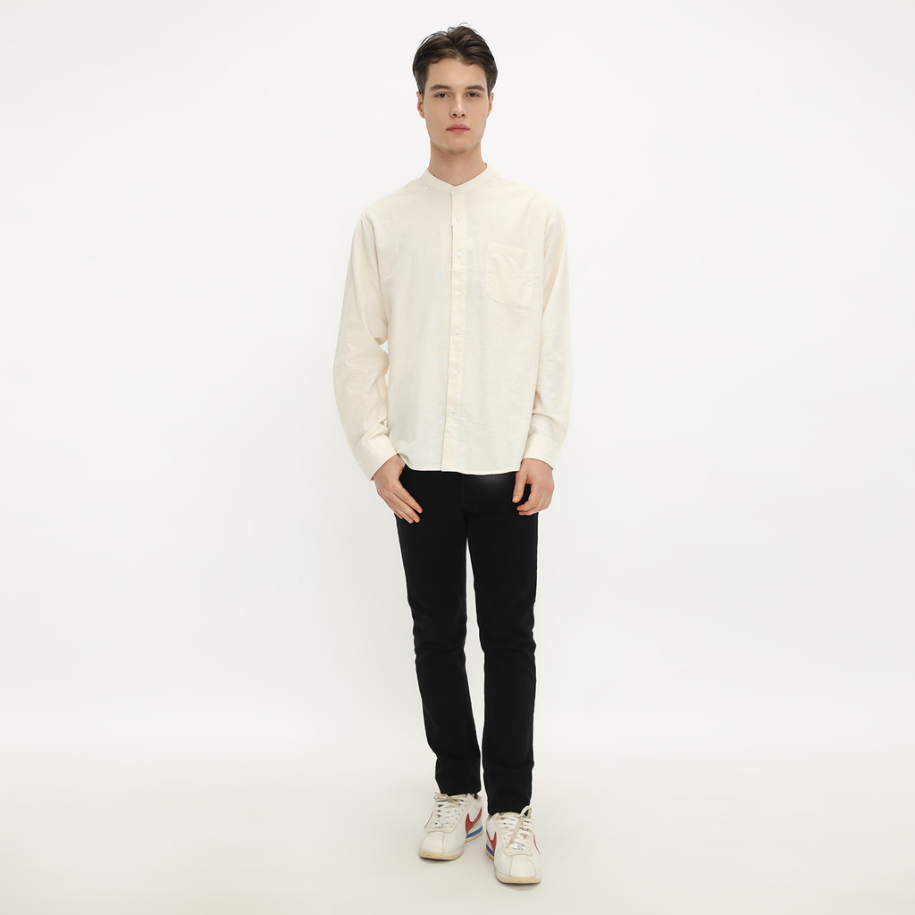 Jual Larusso Khair Collection - Kemeja Koko Rami Basic Polos Pria ...