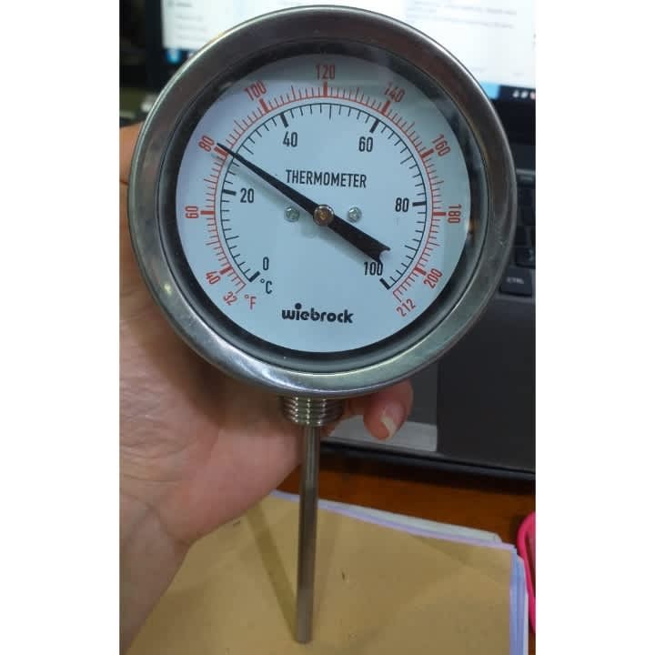Jual Thermometer Model Raket 100°C 3 INCHI PANJANG STICK 10CM WIEBROCK ...