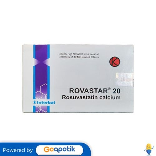 Jual Rovastar 20 Mg Box 30 Tablet | Shopee Indonesia