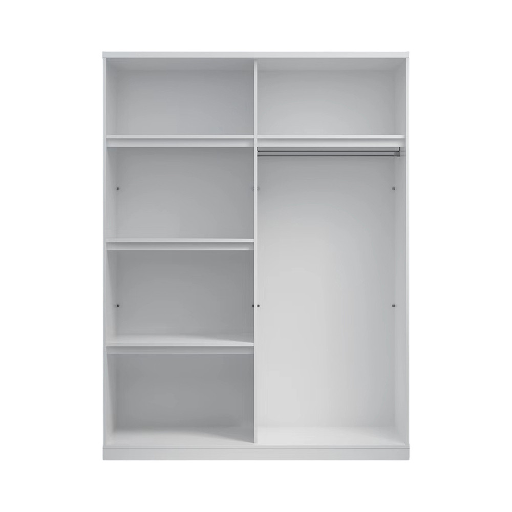 Jual Informa Brino Lemari Pakaian Pintu Geser - Putih Wardrobe Storage ...