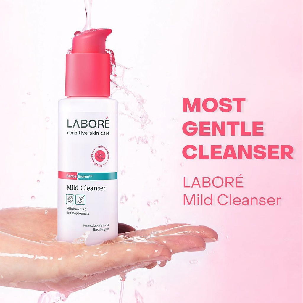 Jual ️ MEMEY ️ LABORE Sensitive Skin Gentle Biome Mild Cleanser 15ml ...