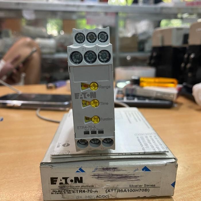 ETR4-70-A EATON ELECTRIC - Automatisierungsmodul: Zeitrelais | SPDT; 250VAC/5A | Transfer Multisort Elektronik Deutschland