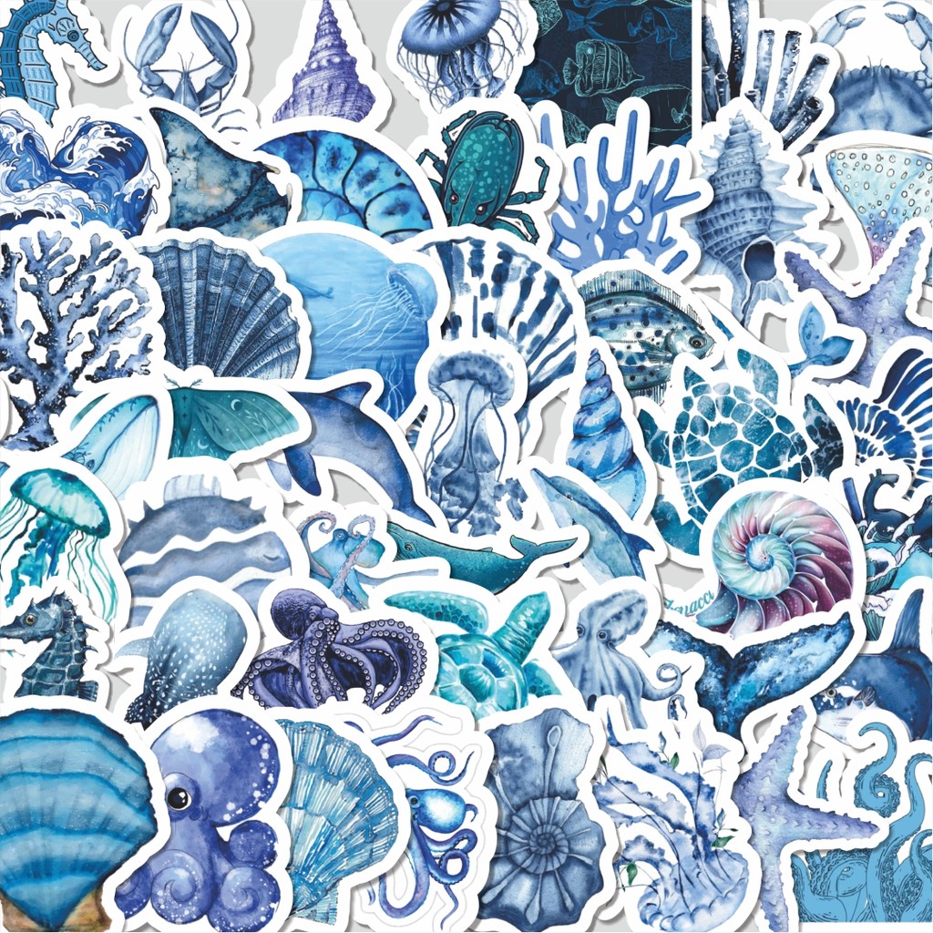 Jual Stiker Cutting Pack Stiker Magic Sea Series [Seri Laut Ajaib] Isi ...