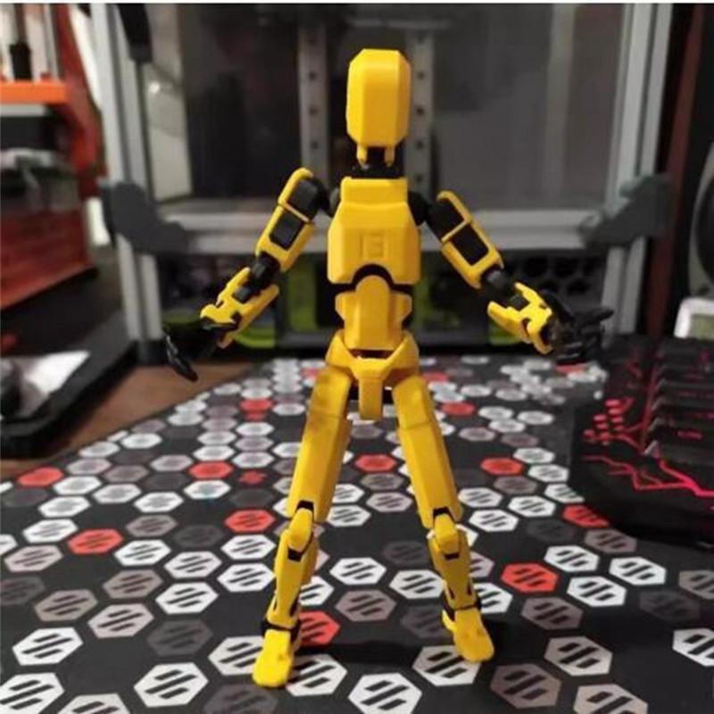 Jual YSUN-Robot Action Figure, 3D Printed With Full Articulation For ...