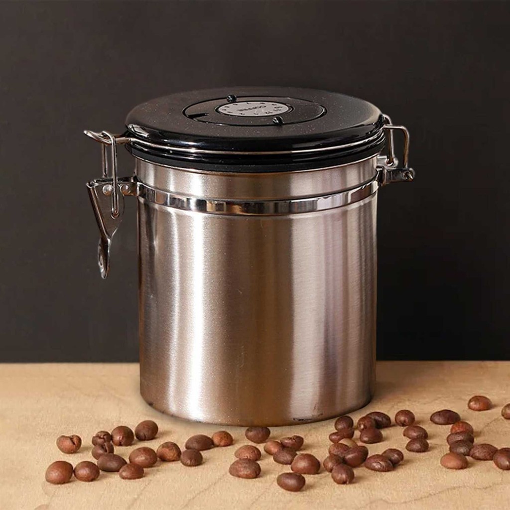 Jual Seluna Tempat Kopi Gula Susu Container Stainless Steel 1.5L ...