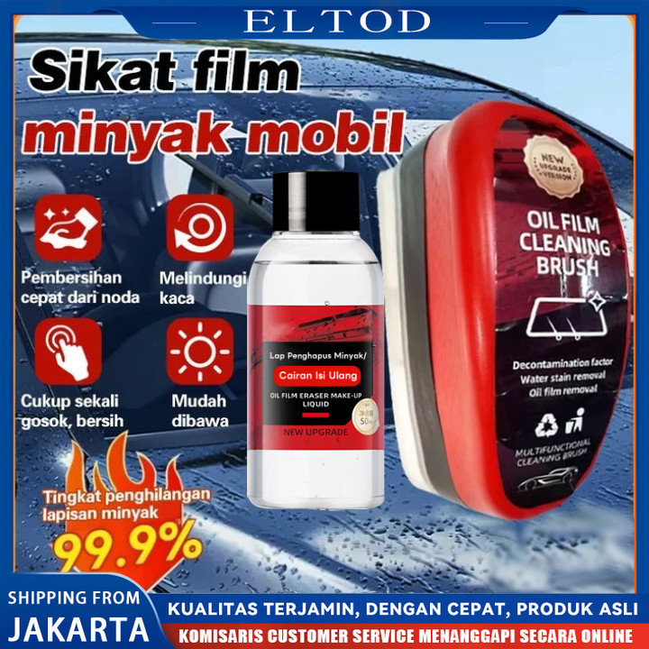 Jual COD Pembersih kaca mobil Pembersih Jamur Kaca Efek Daun Talas Car ...