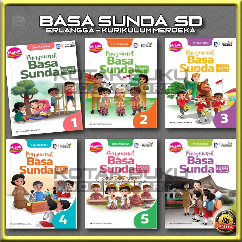 Jual Pangrumat Basa Sunda Pikeun Murid 1 2 3 4 5 6 SD/MI / Basa Sunda ...