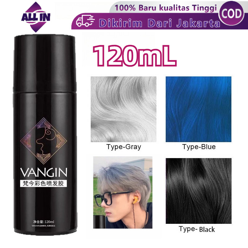 Jual 150ml Salsa Hair Color Hair Color Spray Non Permanent Instant ...