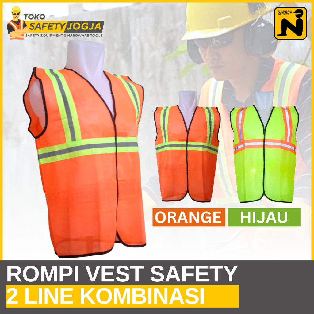 Jual ROMPI PROYEK POLYESTER 2 LINE KOMBINASI | Shopee Indonesia