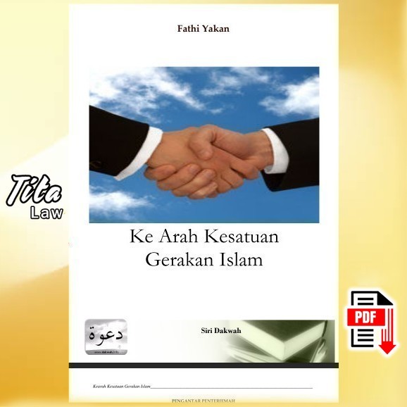 Jual Ke Arah Kesatuan Gerakan Islam-Fathi Yakan (B.Indo) | Shopee Indonesia