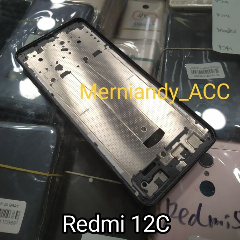 Jual Frame tulang tengah Xiaomi Redmi 12C Midle frame tulang lcd ...