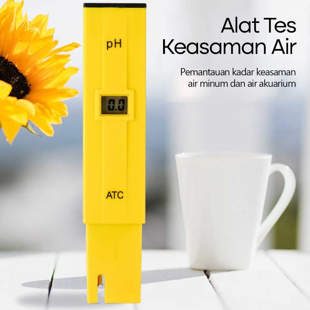 Jual ATC Alat Ukur Uji PH Meter Tester Pen Air Minum Akuarium - PH-009 ...