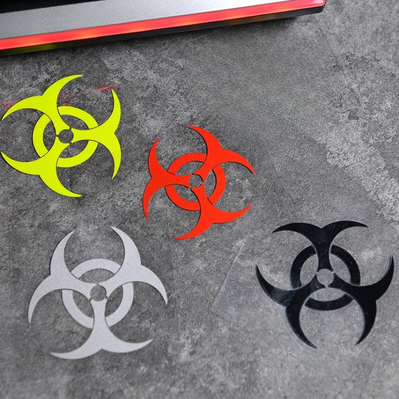 Jual Sticker Motor Keren Stiker Body Motor Custom Racing Cool Biohazard ...