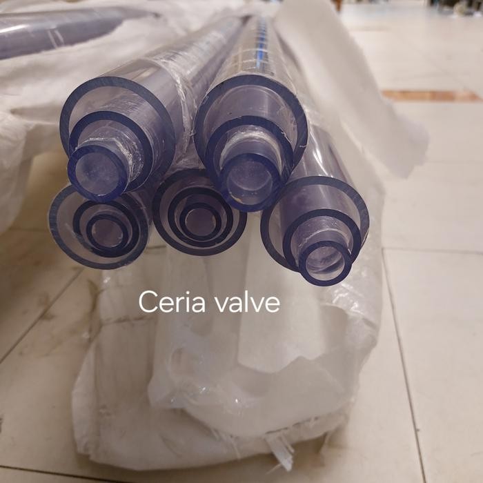 Jual Pipa PVC Tranparan 1'' Inchi Pipa PVC Bening 1'' Inchi SCH40 ...