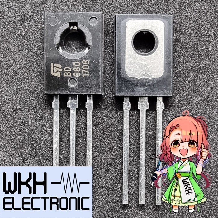 Jual BD680 BD 680 PNP Darlington Transistors BD680A BD 680A BD 680 A ...