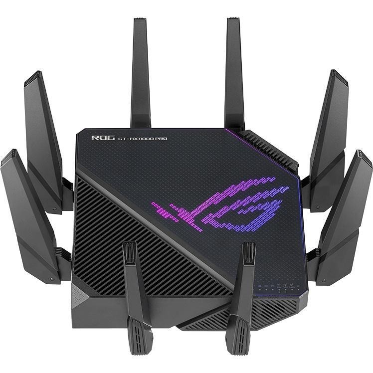 Jual ASUS ROUTER ROG RAPTURE GT-AX11000 PRO WIFI 6 802.11AX AX11000 TRI ...