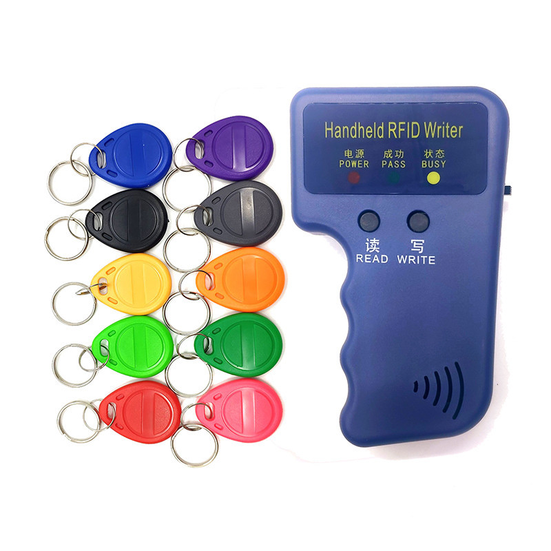 Jual Handheld 125Khz RFID Card Reader Copier Writer Duplicator ...