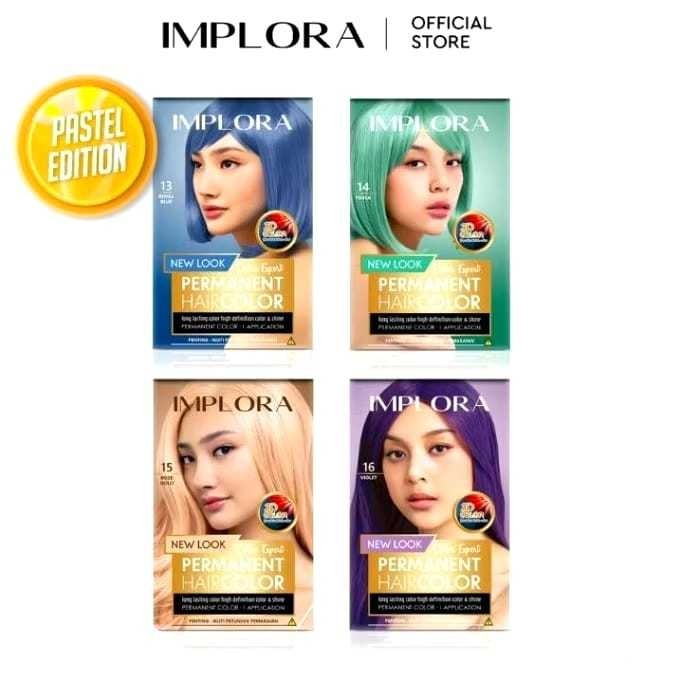 Jual Implora New Permanent Hair Color - Pastel Edition - Cat Rambut ...