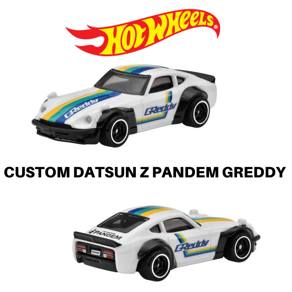 Jual Hot Wheels Premium Diorama New Loose Pandem Greddy Custom Datsun ...