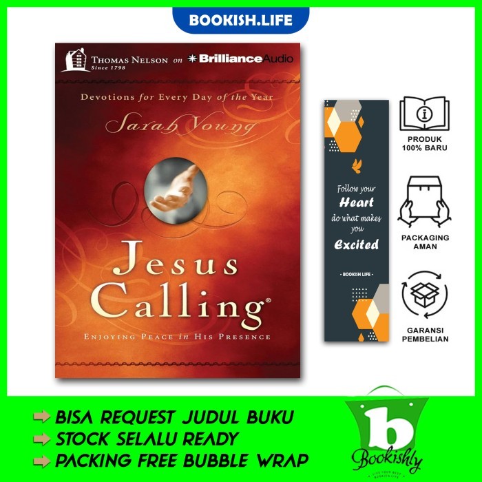 Jual Jesus Calling Enjoying Peace by Sarah Young Shopee Indonesia