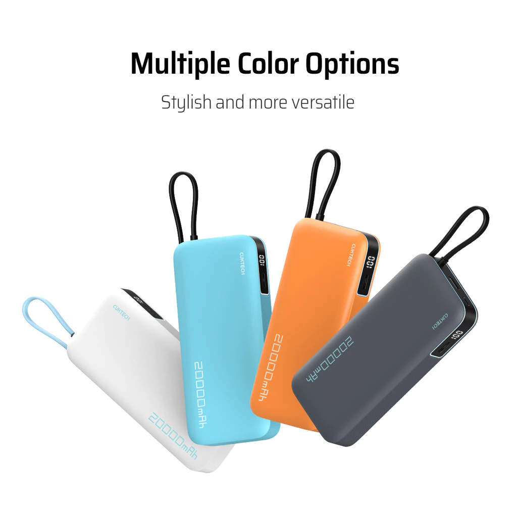 KiiP x Cuktech CP253L Power Bank 20000mAh 55W USB Type-C Fast Charging