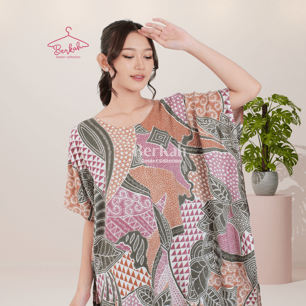 Daster Lowo Bat Rayon Resleting Surya Teja