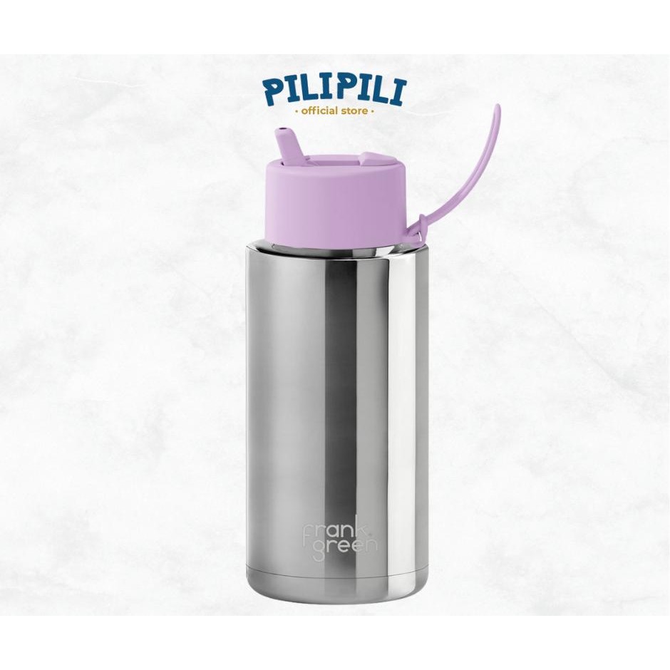 Jual Botol Minum Insulated Frank Green Ceramic Reusable Bottle Chrome ...