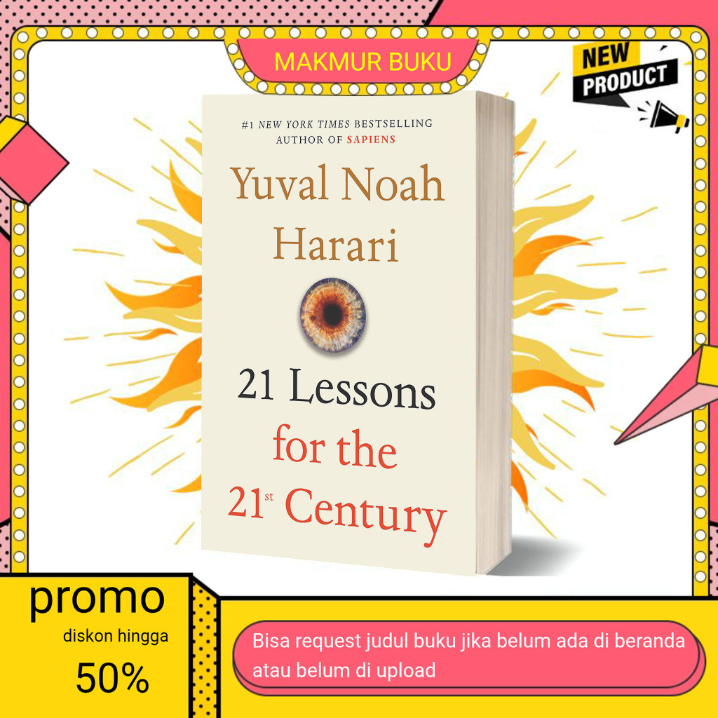 Jual 21 Lessons for the 21st Century by Yuval Noah Harari (English ...