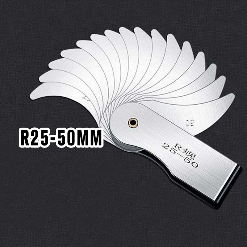 Jual Radius Gauge / R Gauge /Alat Ukur Radius / Alat Ukur Celah R25-50 ...