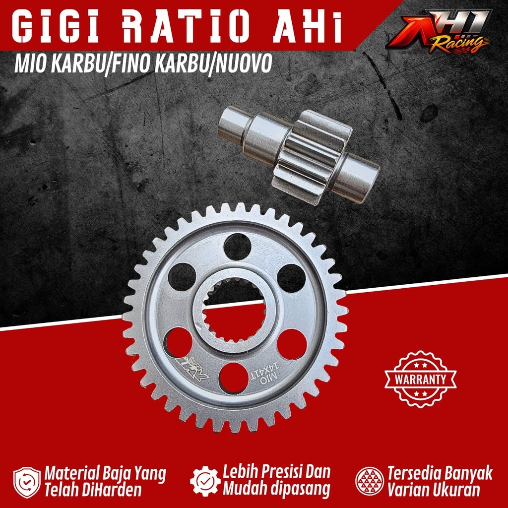 Jual AH1 GIGI RASIO SET MIO SMILE SPORTY FINO M3 MIO J Z S XRIDE SOUL ...