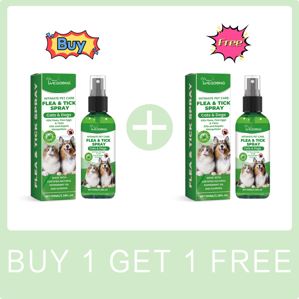Jual Mite Removal Spray Cats Dogs Flea Killer Iting Relief Remove Ticks ...