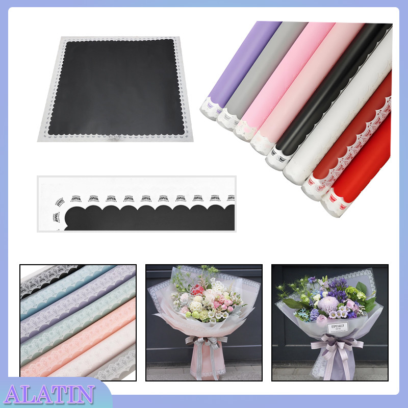 Jual 20 Lembar Kertas Buket Renda Brokat Lace Border / Kertas Bunga ...