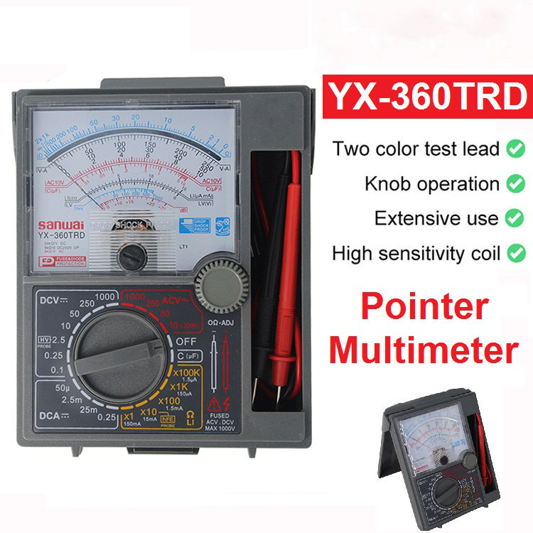 Jual SANWA YX 360TRD Multimeter TOFUDA Model HELES Multitester -Aura ...