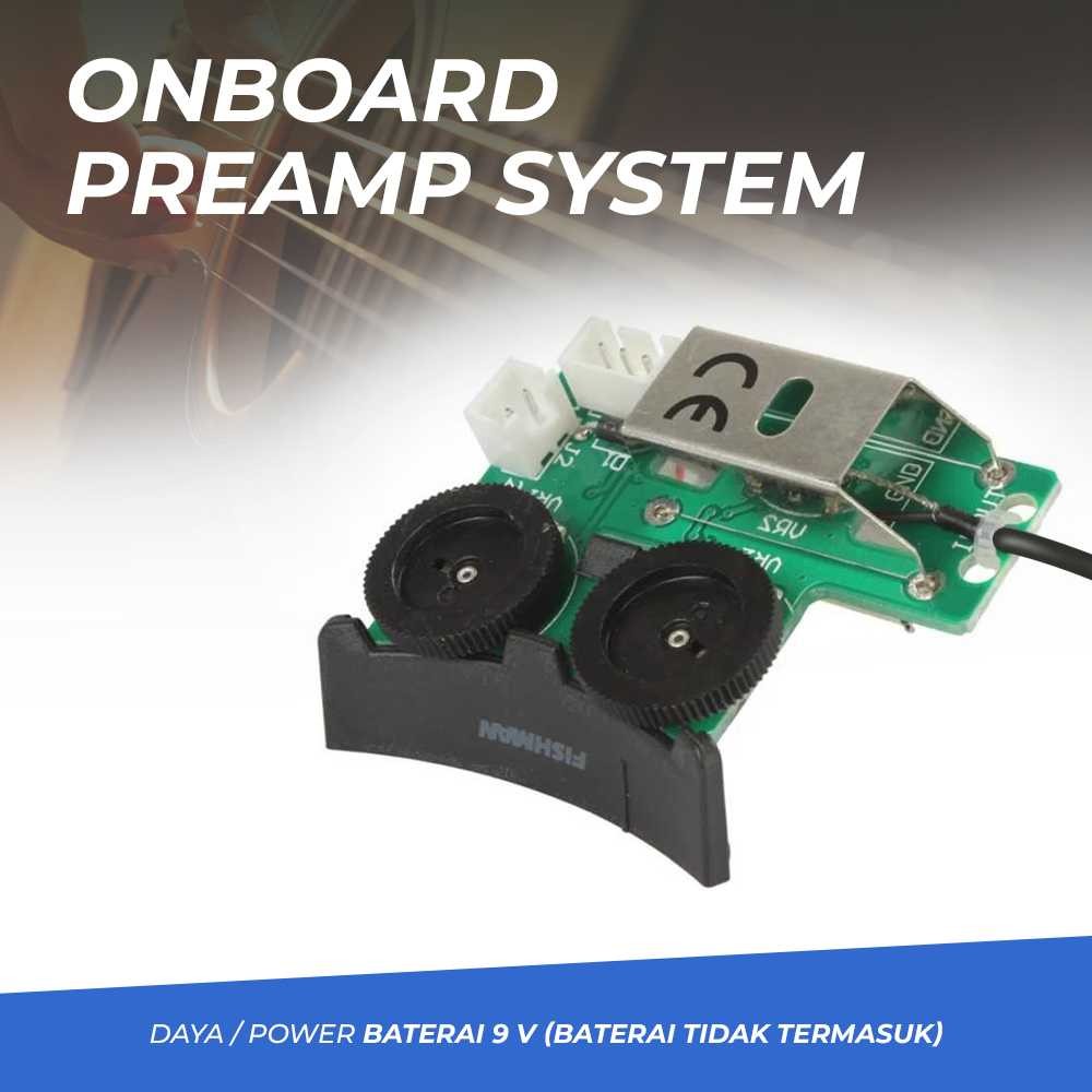 Jual Digap Gitar Pickup System dengan Onboard Preamp System - VT1 ...