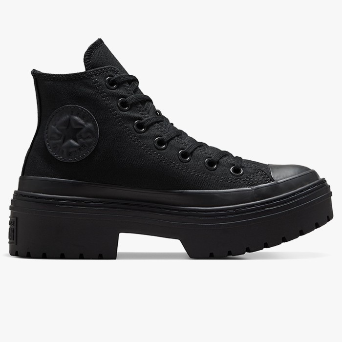 Sneakers All Star Nere Alte Platform Scarpe Uomo Converse Run Star